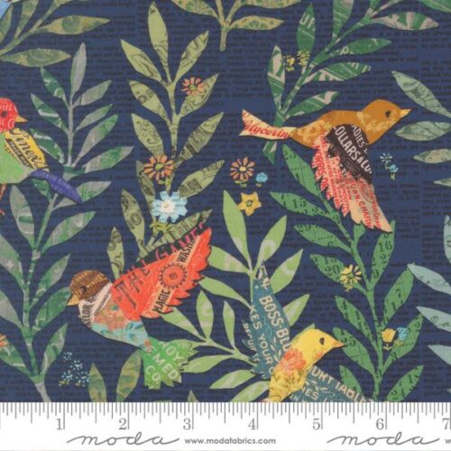 39560 18 Birdy Midnight, Paper Hamlet by Cathe Holden