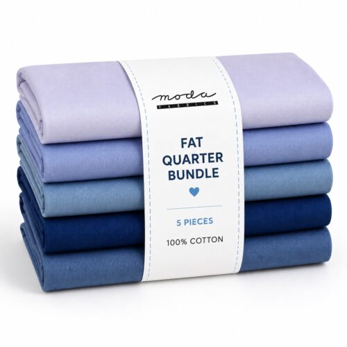 Bella Solid Classic Blues Fat Quarter Pack