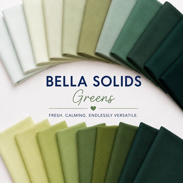 Bella Solid Greens