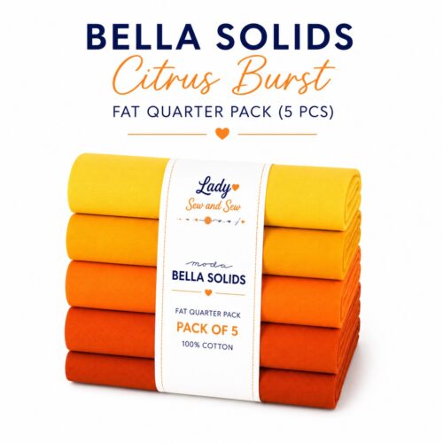Bella Solids Citrus Burst Fat Quarter Pack