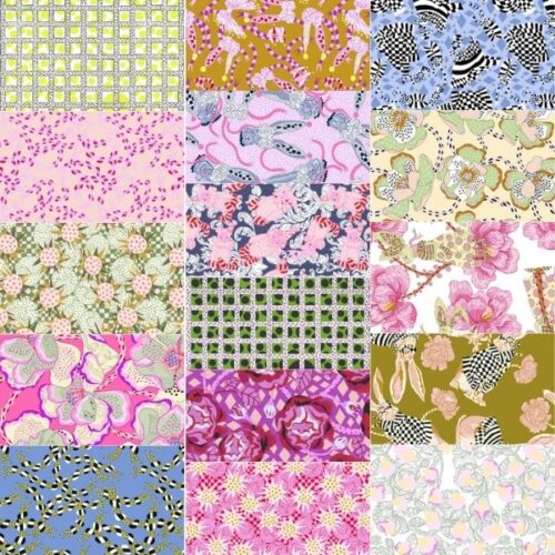 Bloom & Burrow Fat Quarter Pack (16 Pieces) by Penny Jeffries (Cut in House)