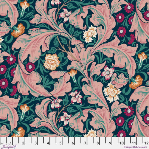 CLWM019.Teal Leicester, Bedford Park Lawn by Morris & Co.