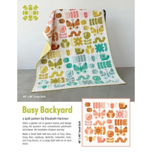 EH089 Busy Backyard Quilt Pattern by Elizabeth Hartman