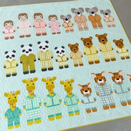 EH090 Pajama Party Quilt Pattern by Elizabeth Hartman