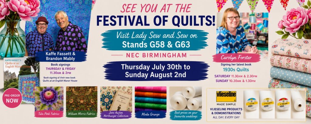 Festival of Quilts LSS Banner