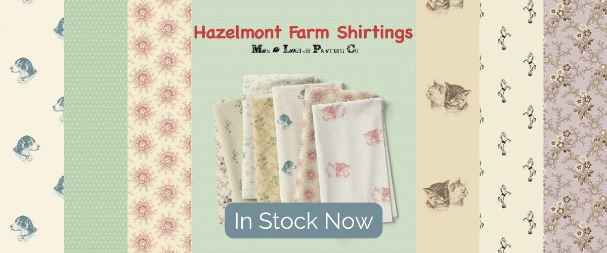 Hazelmont Farm Shirtings by Max and Louise
