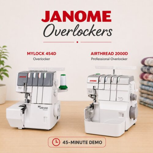 Janome Overlocker Demo