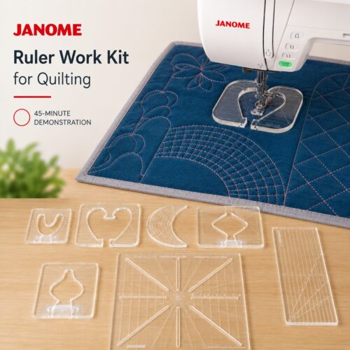 Janome Ruler Work Kit Demo