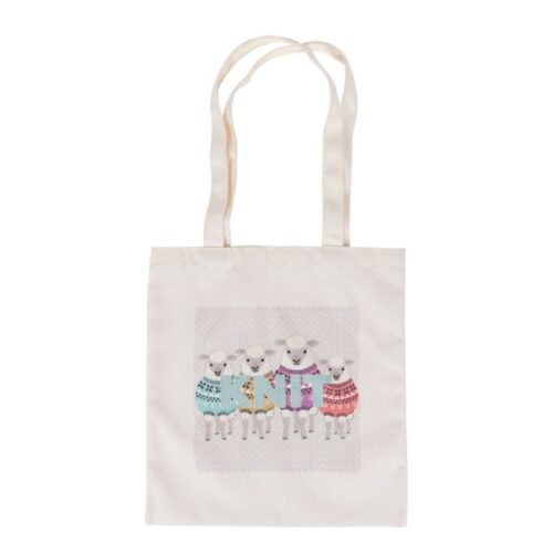 MR4673.01 Knit Sheep Tote Bag 41 x 38cm