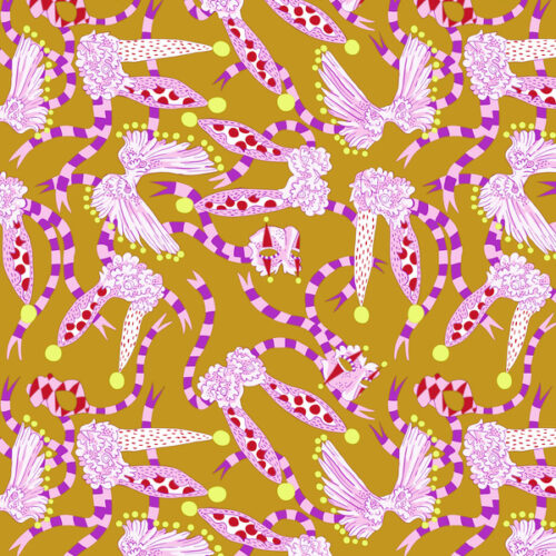 PWPE028.Gold Masks, Bloom & Burrow by Penny Jeffries