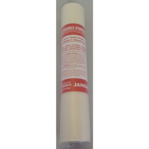 Solvy Water Soluble Stabiliser by Janome