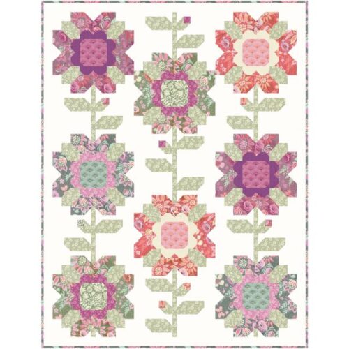 Summer Blooms Quilt Kit, Floriori by Kate Spain (Cut in House)