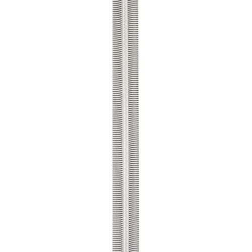 ZBY5C56 Black White Stripe Zipper by the Yard