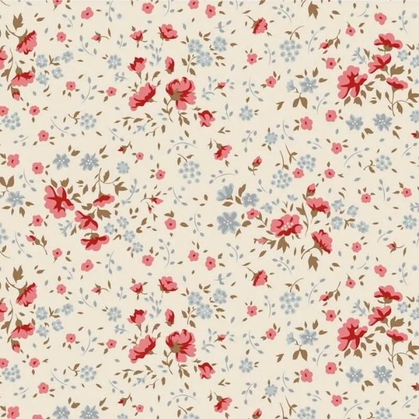 150014 Ellie RedSlate Extra-Wide Backing by Tilda (approx. 108 wide)