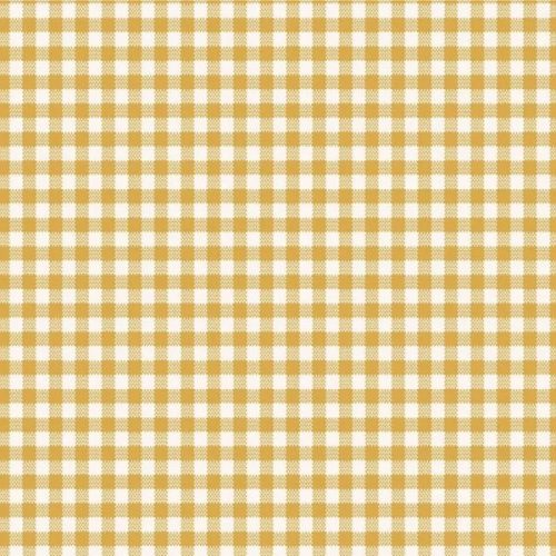 150015 Gingham Yellow Extra-Wide Backing by Tilda (approx. 108 wide)