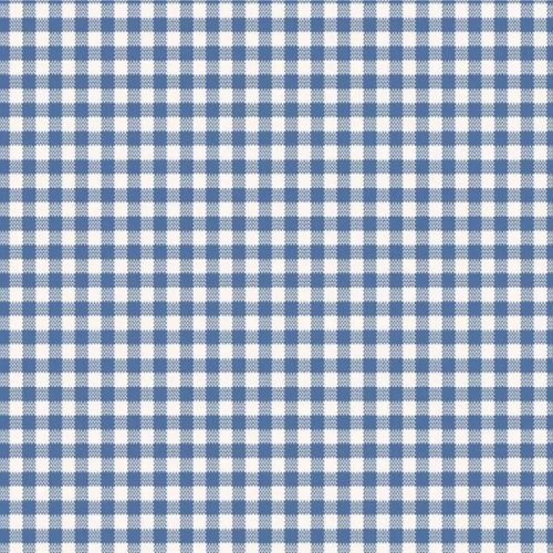 150016 Gingham Blue Extra-Wide Backing by Tilda (approx. 108 wide)