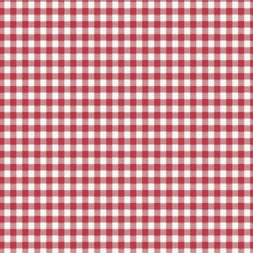 150018 Gingham Red Extra-Wide Backing by Tilda (approx. 108 wide)