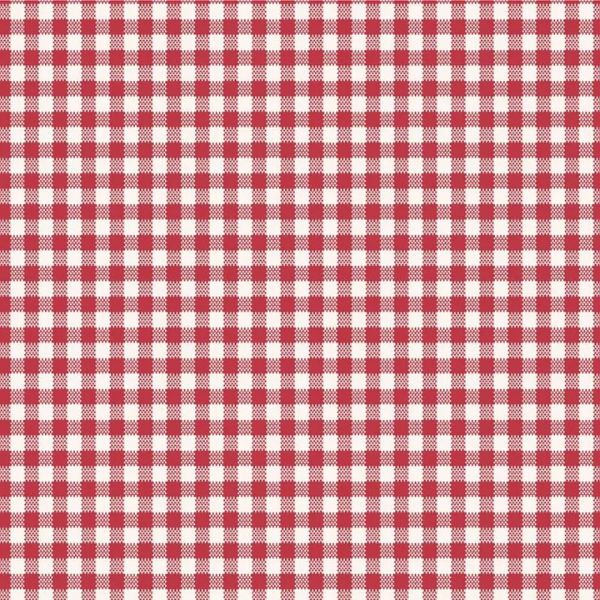 150018 Gingham Red Extra-Wide Backing by Tilda (approx. 108 wide)