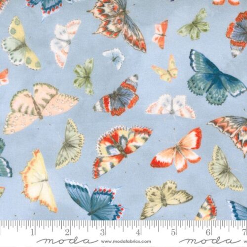 24680 15 Kaleidoscope Butterfly Blue, Flutterby by Janet Clare