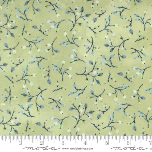 24685 13 Honesty Florals Brimstone, Flutterby by Janet Clare