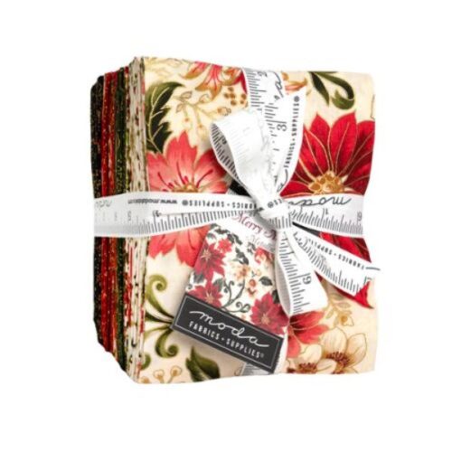 33860ABM Merry Manor Metallic Fat Quarter Pack (26 pcs) by Moda