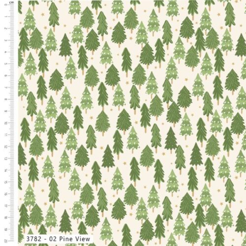 3782-02 Pine View, Frosty Heights by Craft Cotton Co.