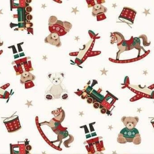 3792-04 Traditional Christmas Toybox by Craft Cotton Co.