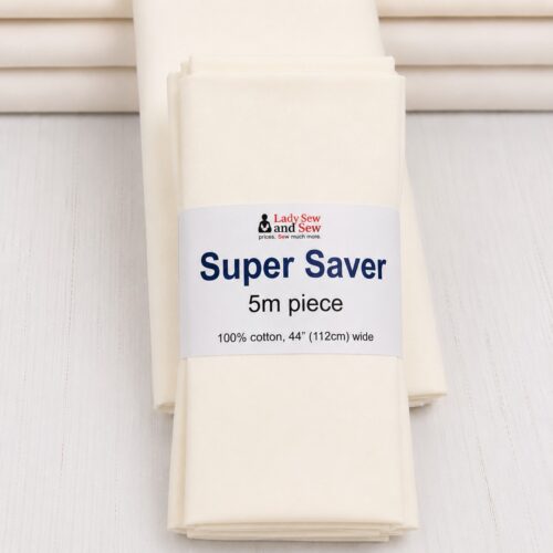 5m Plain Ivory