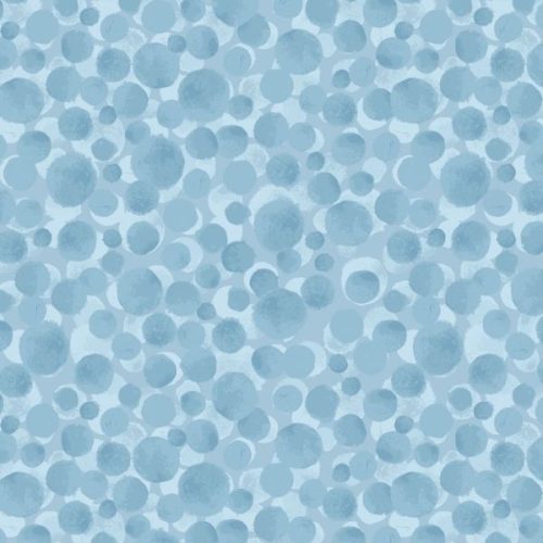 BBF15 Zennor Blue Bumbleberries Flannel by Lewis & Irene