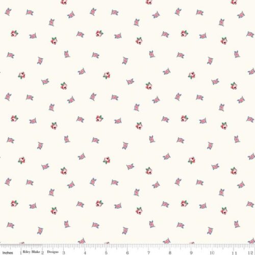C18992-Cream Flags, From London With Love by Cath Kidston, Riley Blake
