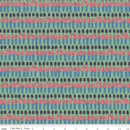 C18993-Green Guards, From London With Love by Cath Kidston, Riley Blake