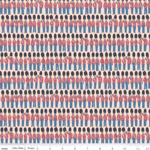 C18993-Peach Guards, From London With Love by Cath Kidston, Riley Blake