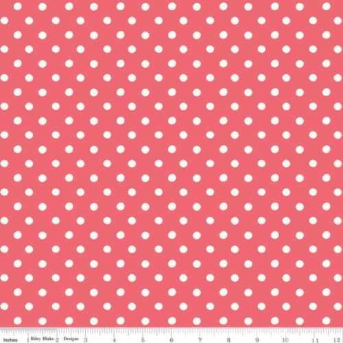 C18994-Red Button Dots, From London With Love by Cath Kidston, Riley Blake