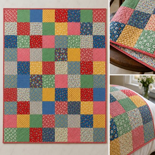 Cherry Blossom 1930s Quilt