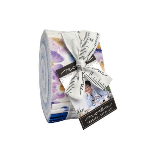 Delphinium 2.5in Jelly Roll (40 pcs) by Janet Clare