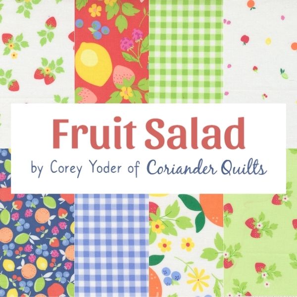 Fruit Salad by Corey Yoder of Coriander Quilts
