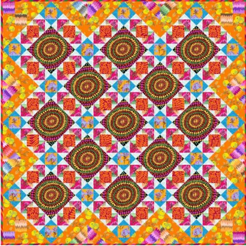 In Flight Warm Quilt Kit, Kaffe Fassett Collective Spring 2027