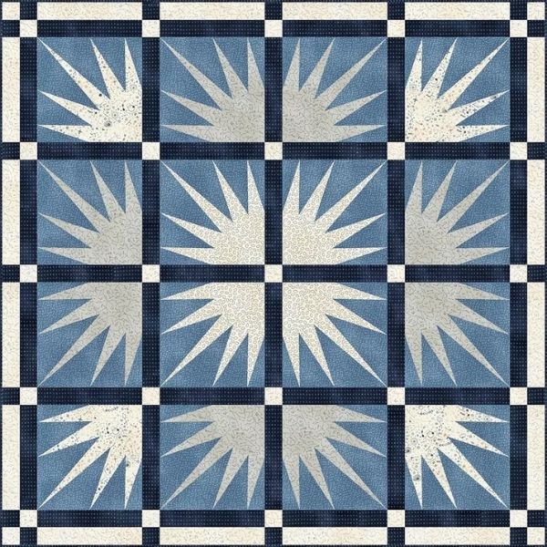 JC138 Rise and Shine Quilt Pattern by Janet Clare