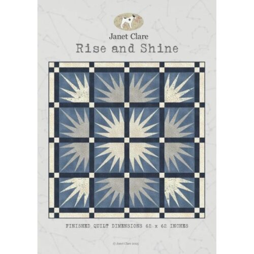 JC138 Rise and Shine Quilt Pattern by Janet Clare