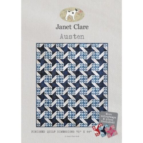 JC190 Austen Quilt Pattern by Janet Clare