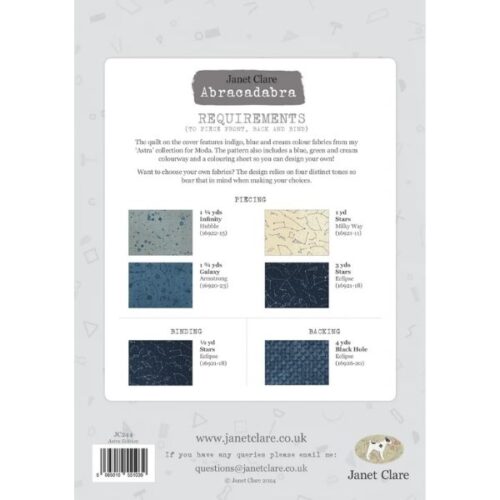 JC244 Abracadabra Quilt Pattern by Janet Clare
