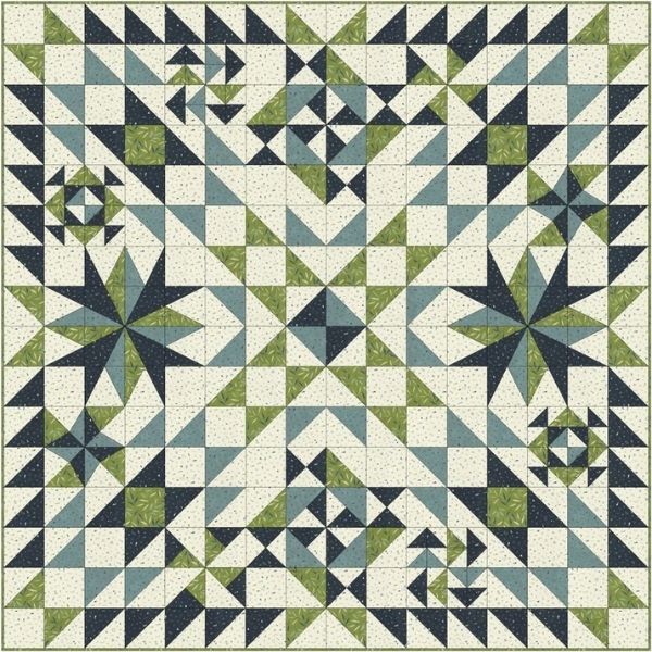 JC244 Abracadabra Quilt Pattern by Janet Clare