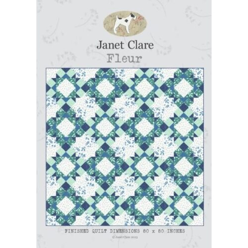JC249 Fleur Quilt Pattern by Janet Clare
