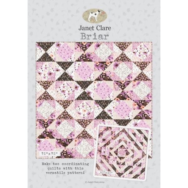 JC251 Briar Quilt Pattern by Janet Clare