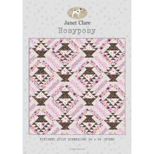 JC252 Rosyposy Quilt Pattern by Janet Clare