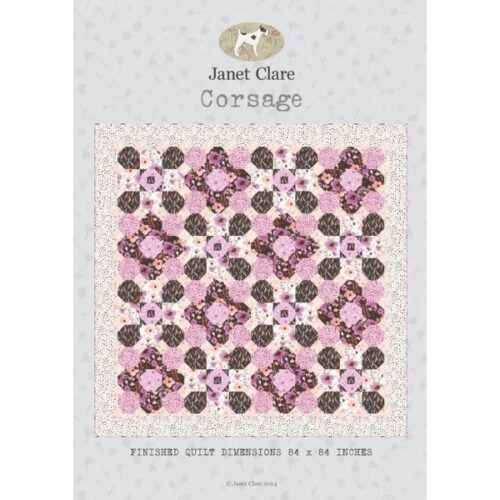 JC253 Corsage Quilt Pattern by Janet Clare