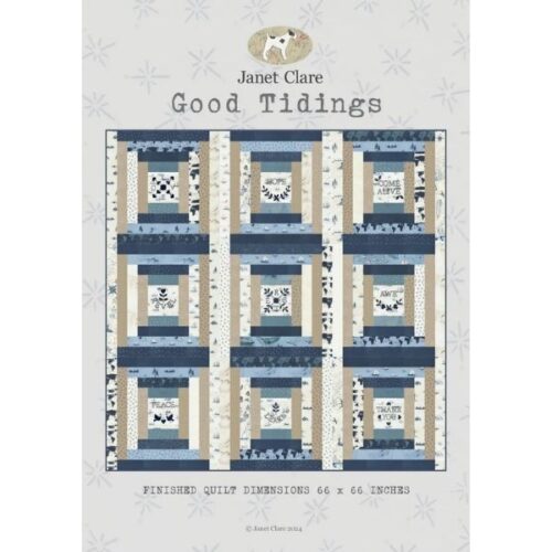 JC256 Good Tidings Quilt Pattern by Janet Clare