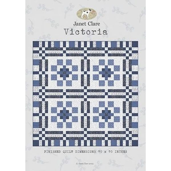 JC259 Victoria Quilt Pattern by Janet Clare