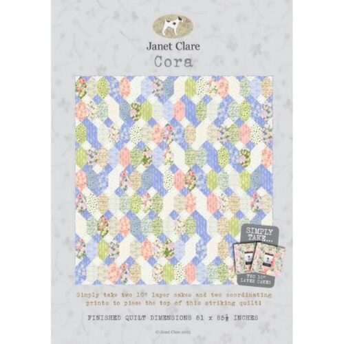 JC266 Cora Quilt Pattern by Janet Clare
