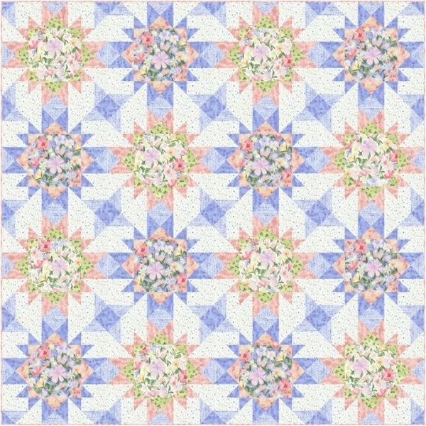 JC267 Edith Quilt Pattern by Janet Clare
